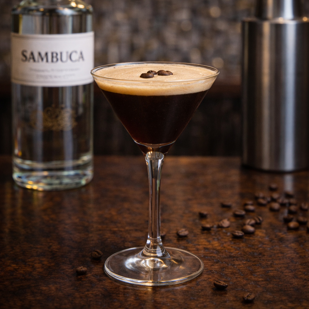 Sambuca Espresso Martini